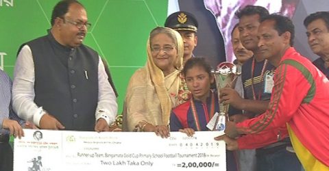 বঙ্গবন্ধু গোল্ডকাপে চ্যাম্পিয়ন হরিপুর
